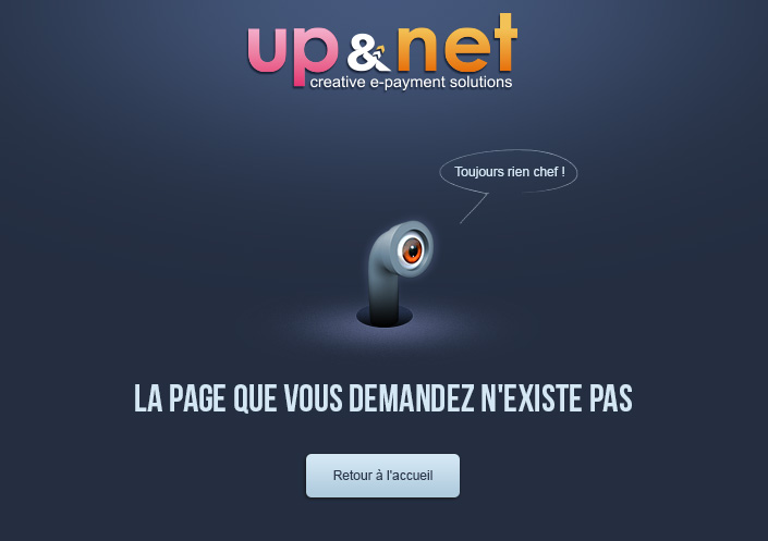 Webdesign de page 404