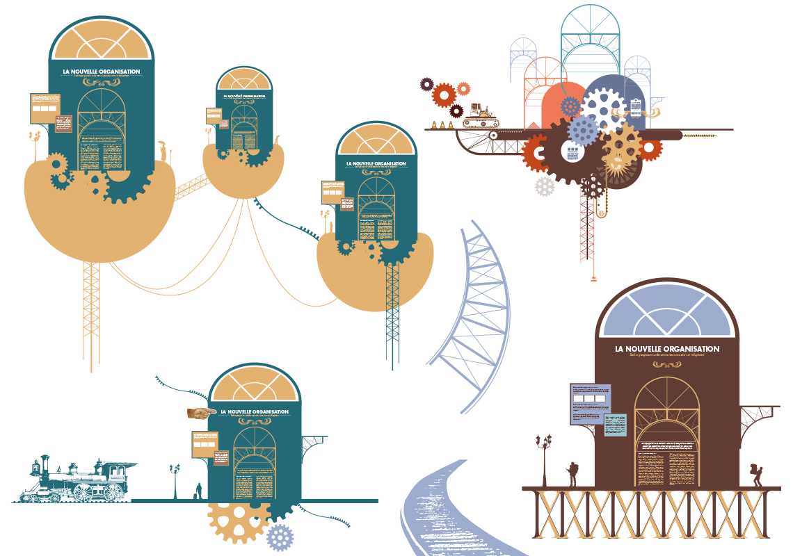 Design researches: trying to convey change and refinement's process
