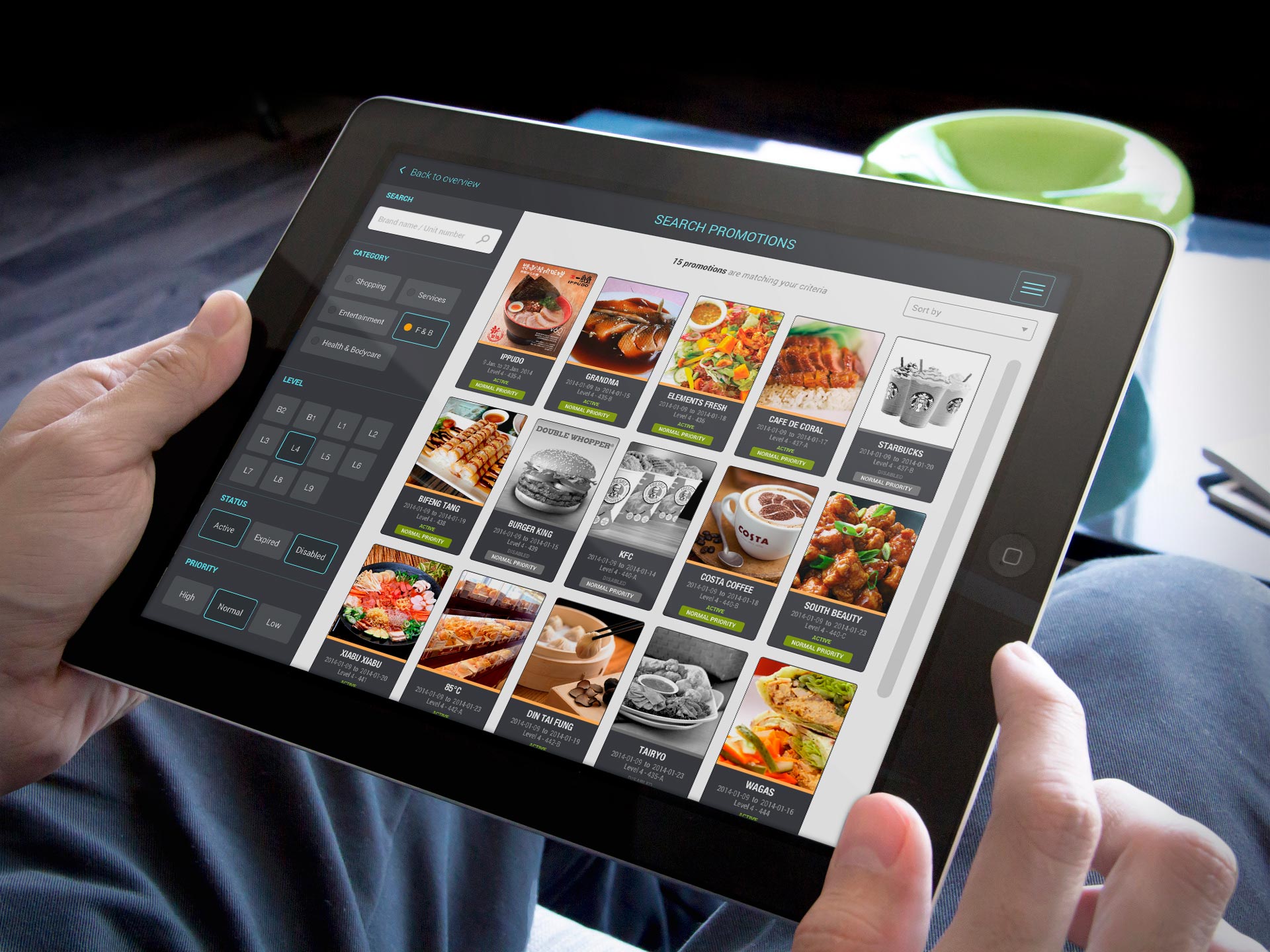 iPad App UI Design