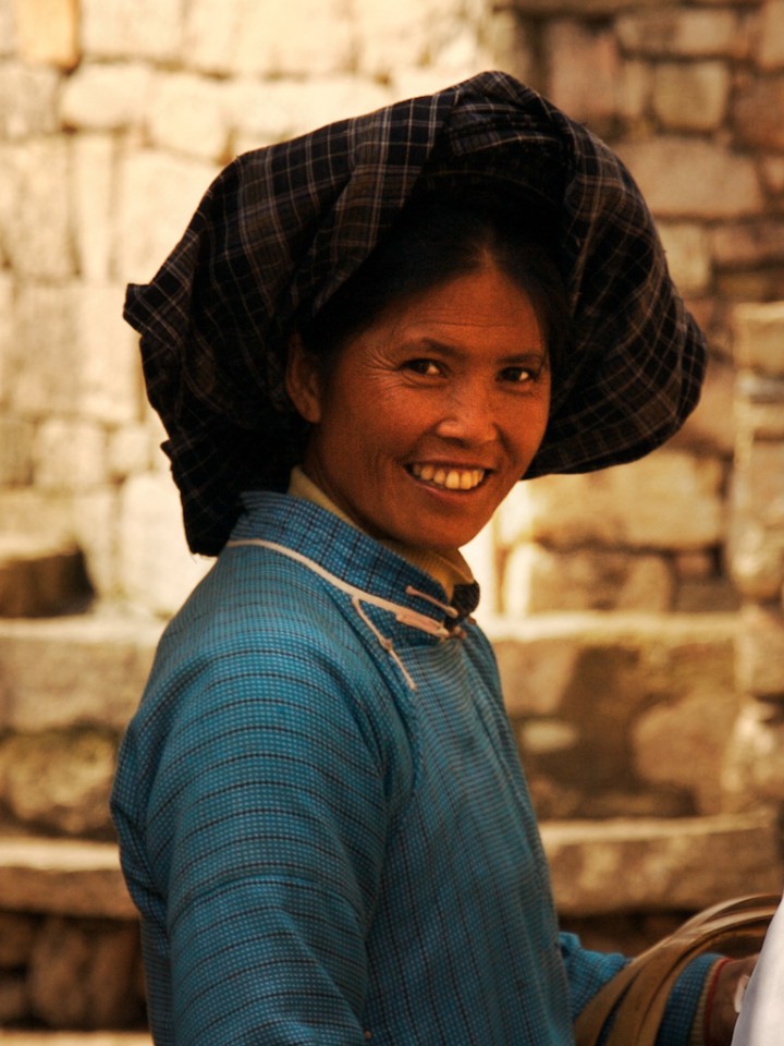 Portrait photo d'une femme chinoise
