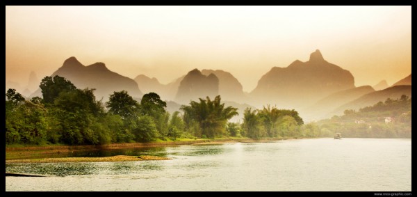 Photo de paysage (Rivière Li - Chine)